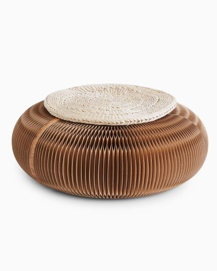 میز عسلی طرح دار گرد